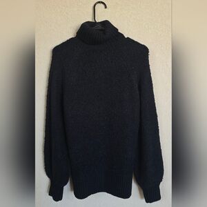 NWT Who What Wear Turtle Neck Sweater Black
